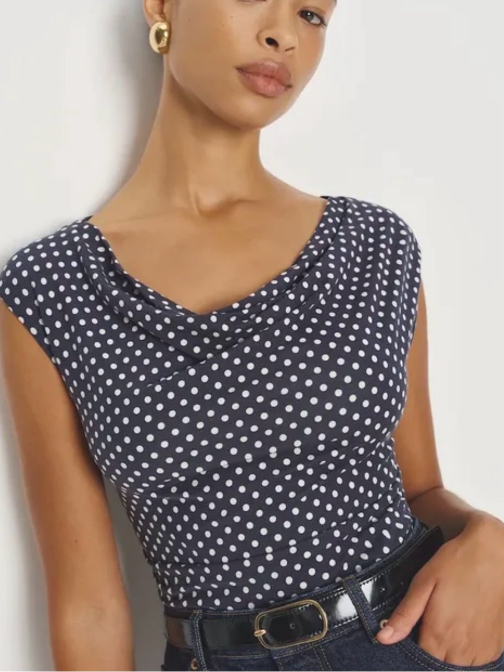 Reformation Aletta Knit Top